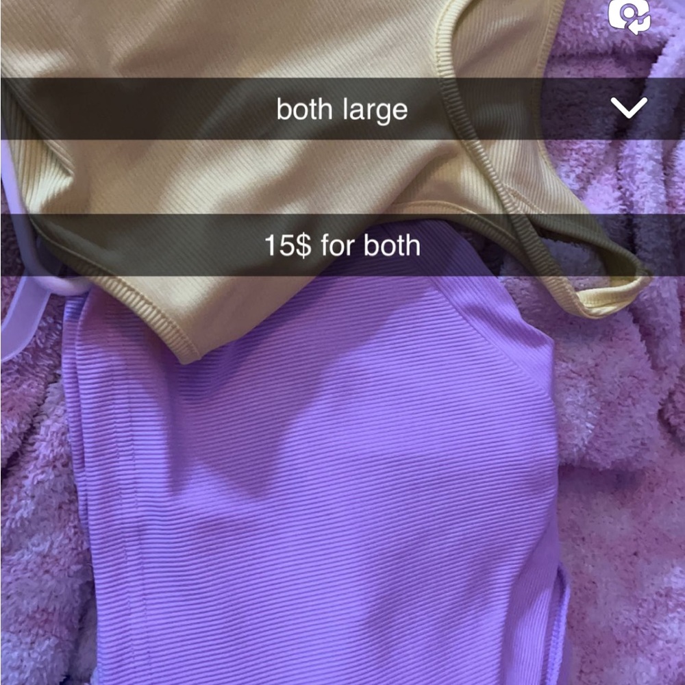 just need gone. black top is hard keeping clean but patted bra.